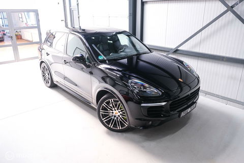 Porsche Cayenne 3.0 E-Hybrid Platinum Edition | Dealer OH | Trekhaak | Stoelkoeling | 360 cam | Panoramadak | Adaptive |