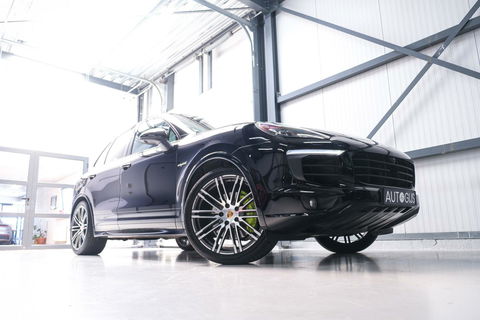 Porsche Cayenne 3.0 E-Hybrid Platinum Edition | Dealer OH | Trekhaak | Stoelkoeling | 360 cam | Panoramadak | Adaptive |