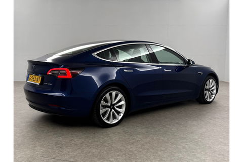 Tesla Model 3 Long Range AWD 75 kWh 351PK | 560KM Actieradius | Elektrisch LED 360Camera Autopilot Pano View 19"LMV Cruise Clima Navi Memory-Seats Leder PDC