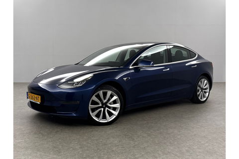 Tesla Model 3 Long Range AWD 75 kWh 351PK | 560KM Actieradius | Elektrisch LED 360Camera Autopilot Pano View 19"LMV Cruise Clima Navi Memory-Seats Leder PDC