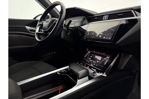 Audi e-tron 50 Quattro Business edition 71 kWh 313PK LED Virtual Clima Cruise Memory-Seats Navi 20"LMV PDC