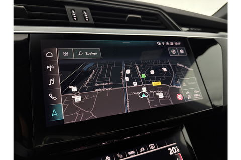 Audi e-tron 50 Quattro Business edition 71 kWh 313PK LED Virtual Clima Cruise Memory-Seats Navi 20"LMV PDC