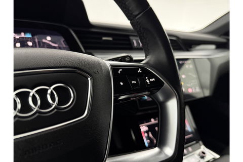Audi e-tron 50 Quattro Business edition 71 kWh 313PK LED Virtual Clima Cruise Memory-Seats Navi 20"LMV PDC