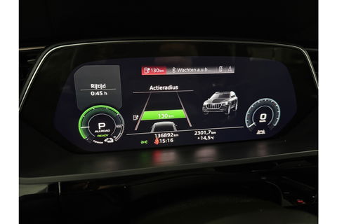 Audi e-tron 50 Quattro Business edition 71 kWh 313PK LED Virtual Clima Cruise Memory-Seats Navi 20"LMV PDC