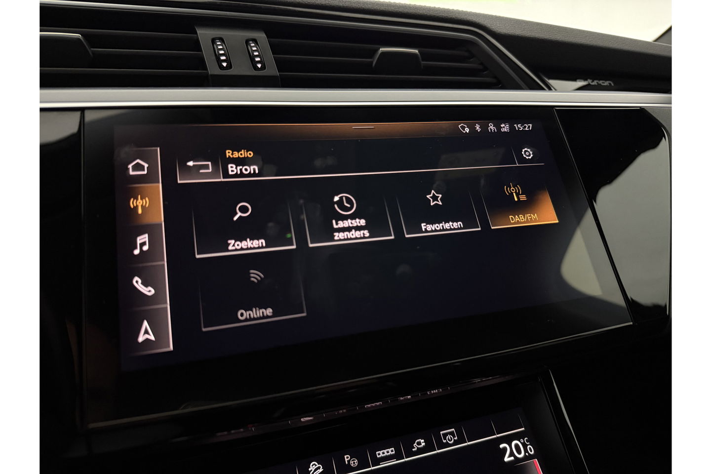 Audi e-tron 50 Quattro Business edition 71 kWh 313PK LED Virtual Clima Cruise Memory-Seats Navi 20"LMV PDC