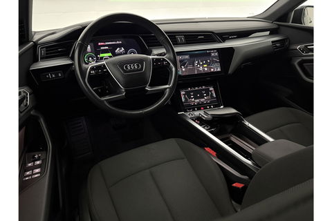 Audi e-tron 50 Quattro Business edition 71 kWh 313PK LED Virtual Clima Cruise Memory-Seats Navi 20"LMV PDC
