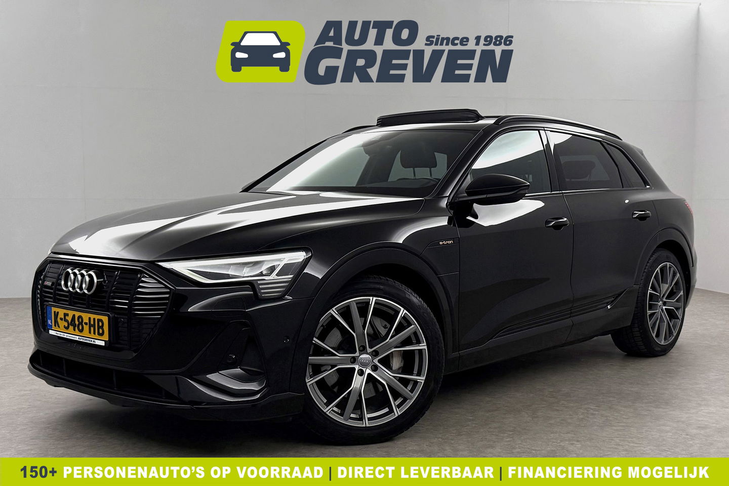 Audi e-tron 50 Quattro S Line 71 kWh 313PK Pano Sfeer Carplay LED 21''LMV Virtual Camera Clima Cruise Navi PDC Memory-seat