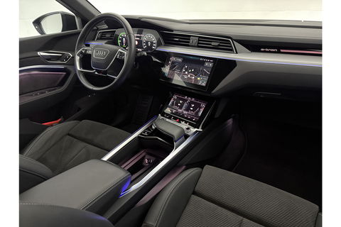 Audi e-tron 50 Quattro S Line 71 kWh 313PK Pano Sfeer Carplay LED 21''LMV Virtual Camera Clima Cruise Navi PDC Memory-seat