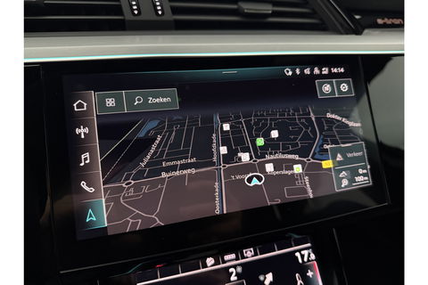Audi e-tron 50 Quattro S Line 71 kWh 313PK Pano Sfeer Carplay LED 21''LMV Virtual Camera Clima Cruise Navi PDC Memory-seat
