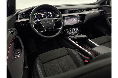 Audi e-tron 50 Quattro S Line 71 kWh 313PK Pano Sfeer Carplay LED 21''LMV Virtual Camera Clima Cruise Navi PDC Memory-seat