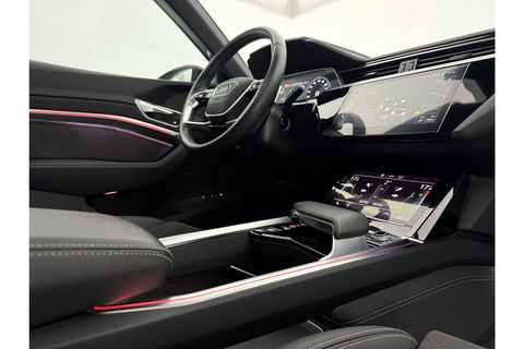 Audi e-tron 50 Quattro S Line 71 kWh 313PK Pano Sfeer Carplay LED 21''LMV Virtual Camera Clima Cruise Navi PDC Memory-seat
