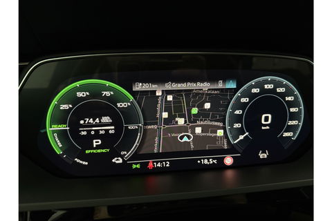Audi e-tron 50 Quattro S Line 71 kWh 313PK Pano Sfeer Carplay LED 21''LMV Virtual Camera Clima Cruise Navi PDC Memory-seat
