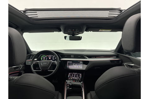 Audi e-tron 50 Quattro S Line 71 kWh 313PK Pano Sfeer Carplay LED 21''LMV Virtual Camera Clima Cruise Navi PDC Memory-seat