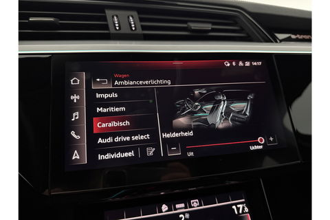 Audi e-tron 50 Quattro S Line 71 kWh 313PK Pano Sfeer Carplay LED 21''LMV Virtual Camera Clima Cruise Navi PDC Memory-seat