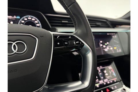 Audi e-tron 50 Quattro S Line 71 kWh 313PK Pano Sfeer Carplay LED 21''LMV Virtual Camera Clima Cruise Navi PDC Memory-seat