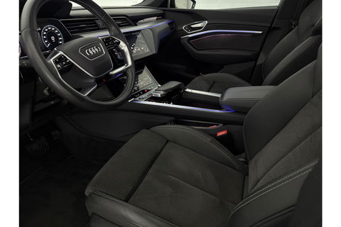 Audi e-tron 50 Quattro S Line 71 kWh 313PK Pano Sfeer Carplay LED 21''LMV Virtual Camera Clima Cruise Navi PDC Memory-seat