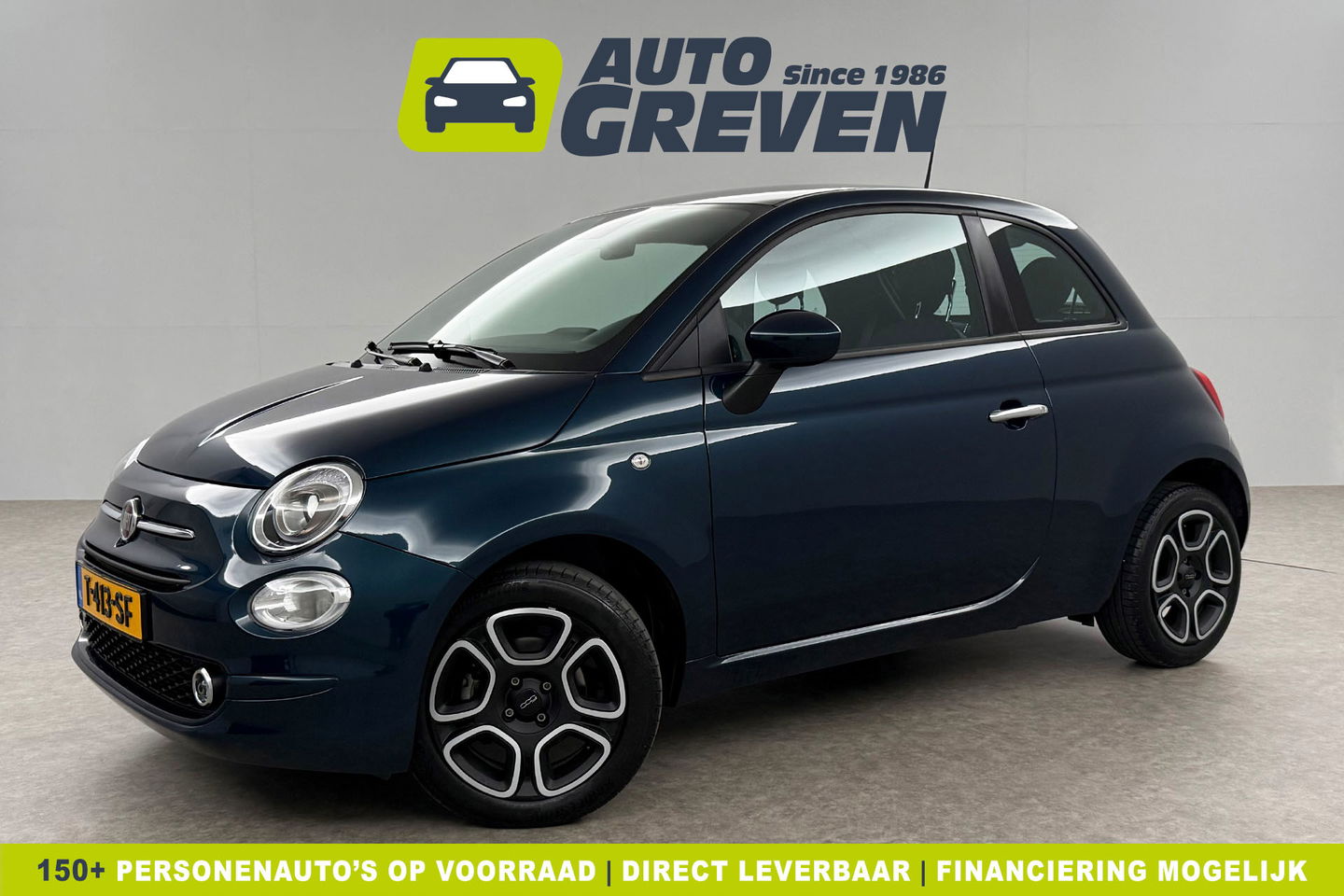 Fiat 500 1.0 Hybrid Club LED Clima Cruise DAB+ 15"LMV Parkeersensoren
