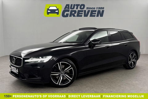 Volvo V60 2.0 T8 Twin Engine 355PK AWD R-Design Pano b/o LED 360camera Trekhaak Virtual Head-up Display Carplay Cruise Navi 19"LMV Memory-Seats Leder PDC