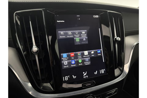 Volvo V60 2.0 T8 Twin Engine 355PK AWD R-Design Pano b/o LED 360camera Trekhaak Virtual Head-up Display Carplay Cruise Navi 19"LMV Memory-Seats Leder PDC