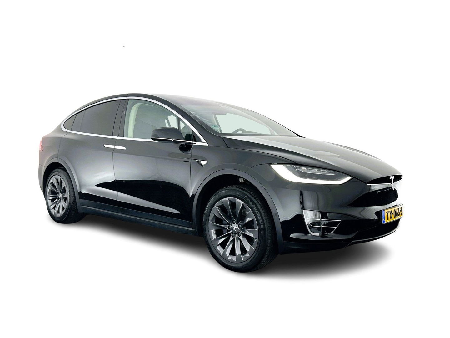Tesla Model X 100D AWD [ 6-pers ] [ 3-Fase ] Aut. *PANO | AUTO-PILOT | TOWBAR | AIR-SUSPENSION | FULL-LED | NAPPA-SOFT-LEATHER | KEYLESS | APP.CONNECT | CRUISE | DAB | LANE-ASSIST | DIGI-COCKPIT | SURROUND-VIEW | COMFORT-SEATS | 20"ALU*