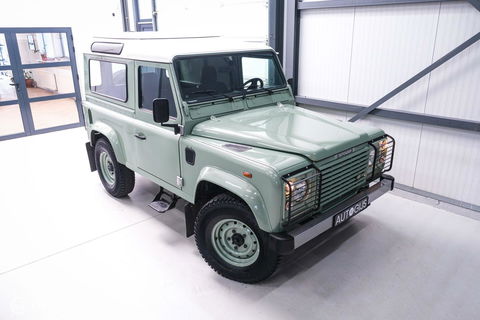 Land Rover Defender 90 2.5 Td5 | HUE 166 | Grasmere Green | Heritage | NL auto NAP | 2e eigenaar | A-Z onderhouden | Unieke auto |