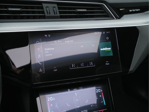 Audi e-tron 50 Quattro S-Line-Edition 71 kWh [ 3-Fase ] (INCL-BTW) *PANO | LEATHER-ALCANTARA | DIGI-COCKPIT | FULL-LED | ADAPTIVE-CRUISE | MEMORY-PACK | SPORT-SEATS | AIR-SUSPENSION | NAVI-FULLMAP | HEATED-SEATS | DAB | SHIFT-PADDLES |  21''ALU*