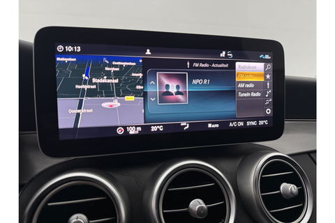 Mercedes-Benz C-Klasse AMG Camera Trekhaak LED Virtual Cruise Clima Navi PDC 18''LMV