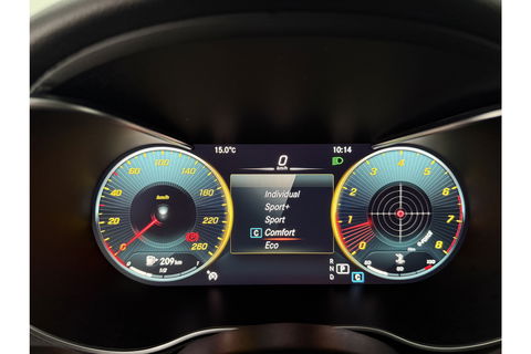 Mercedes-Benz C-Klasse AMG Camera Trekhaak LED Virtual Cruise Clima Navi PDC 18''LMV