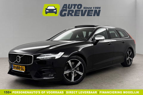 Volvo V90 2.0 T4 Business Sport 191PK Pano Sfeer Virtual Harman/Kardon Head-up LED Carplay Camera Memory-seat Clima Cruise Navi PDC 19''LMV