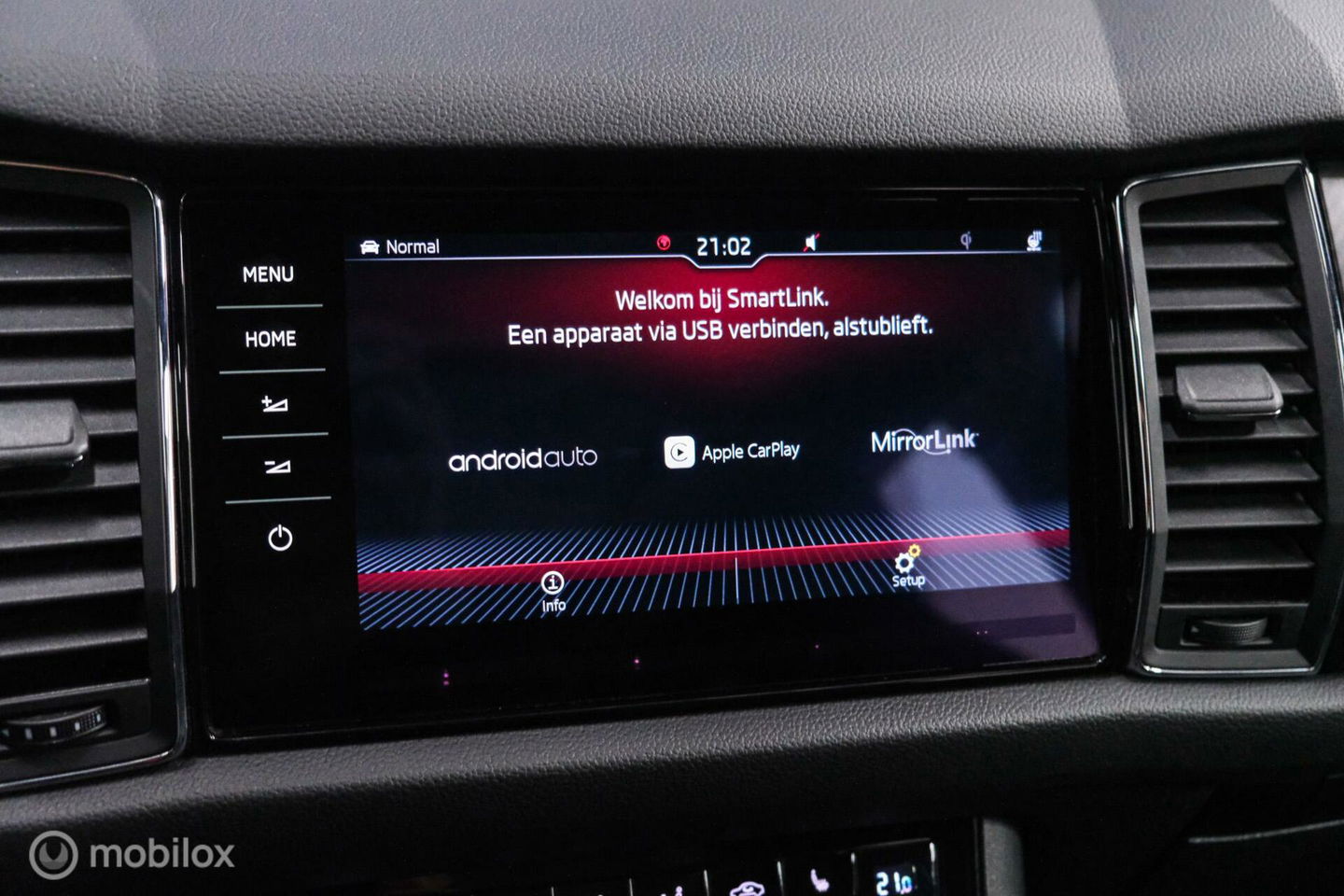 Škoda Kodiaq 2.0 TSI 4x4 Sportline Business 7p. | Panorama | LED | Adaptive | DAB+ | CarPlay | Memory | Keyless |
