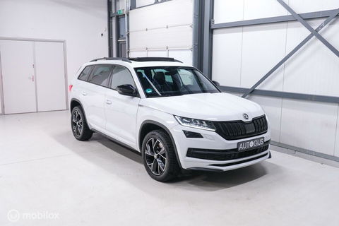 Škoda Kodiaq 2.0 TSI 4x4 Sportline Business 7p. | Panorama | LED | Adaptive | DAB+ | CarPlay | Memory | Keyless |