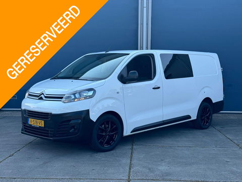 Citroën Jumpy 2.0 BlueHDI 120 Club XL DC S&S AIRCO / CRUISE CONTROLE / L3H1 / DUBBEL CABINE