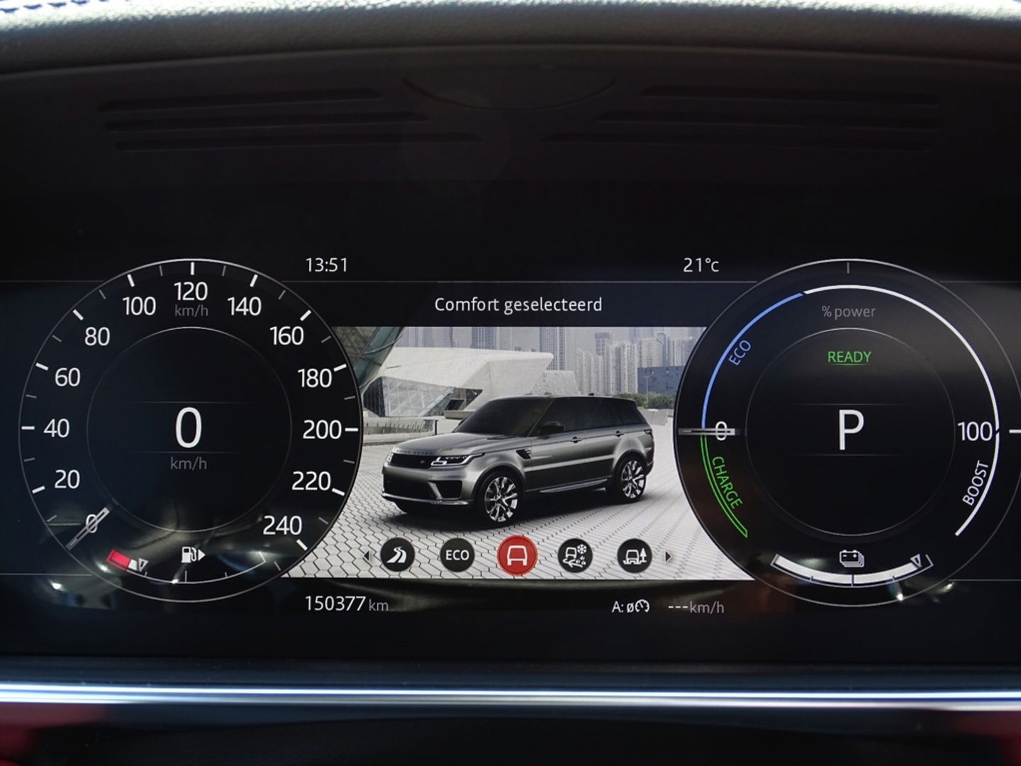 Land Rover Range Rover Sport P400e 405PK Hybrid HSE / LED