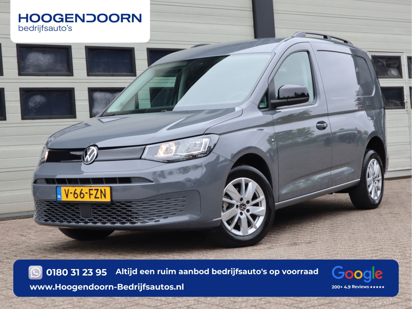 Volkswagen Caddy Cargo 2.0 TDI 102pk Euro 6 - Nardo - Apple Carplay - Trekhaak - Cruise