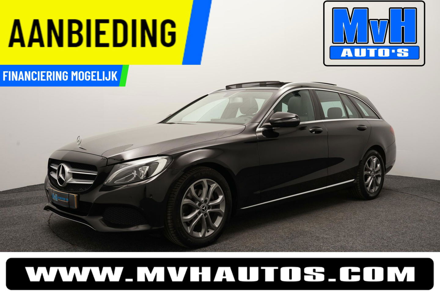 Mercedes-Benz C-Klasse Estate 180 Business Solution|PANO|LED|TREKHAAK