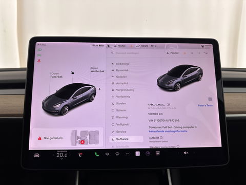 Tesla Model 3 Standard RWD Plus 60 kWh [ 3-Fase ] (INCL-BTW) Aut. *PANO | AUTO-PILOT | NAPPA-LEATHER | KEYLESS | FULL-LED | MEMORY-PACK | SURROUND-VIEW | DAB | CARPLAY | DIGI-COCKPIT | LANE-ASSIST | HEATED-COMFORT-SEATS | 19"ALU*
