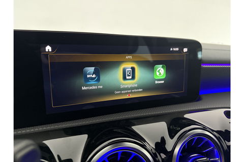 Mercedes-Benz CLA-Klasse 180 AMG Pano Sfeer Camera Carplay Virtual LED Trekhaak Cruise Navi Clima PDC Memory-Seats 18"LMV