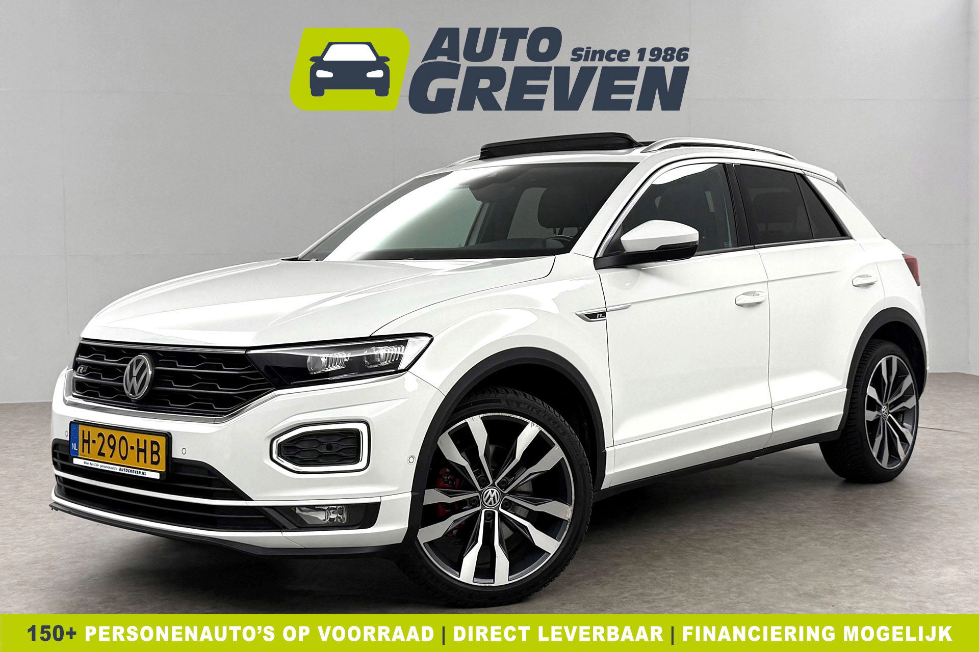 Volkswagen T-Roc 1.5 TSI R-line DSG 150PK Pano LED Virtual Trekhaak ACC Camera Carplay Clima Navi 19"LMV