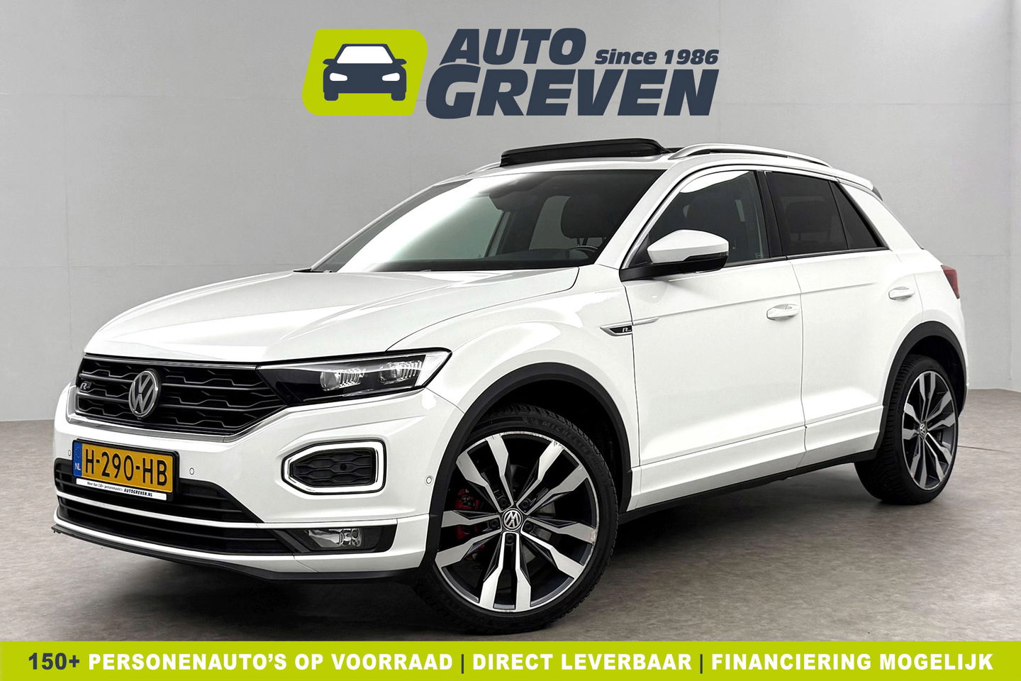 Volkswagen T-Roc 1.5 TSI R-line DSG 150PK Pano LED Virtual Trekhaak ACC Camera Carplay Clima Navi 19"LMV