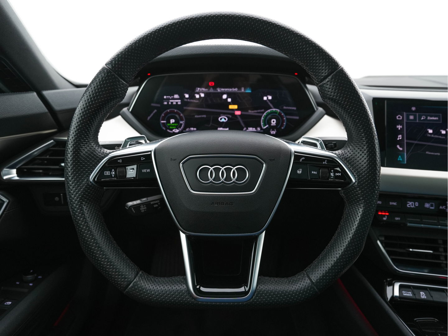 Audi e-tron GT 93 kWh AWD [ 3-Fase ] (INCL-BTW) *PANO | HEAD-UP | MATRIX-LED | LEATHER-MICROFIBRE | BANG/OLUFSEN-AUDIO  | ADAPTIVE-CRUISE | TOP-VIEW | AIR-SUSPENSION | MEMORY-PACK | KEYLESS | DIGI-COCKPIT | NAVI-FULLMAP | 21"ALU