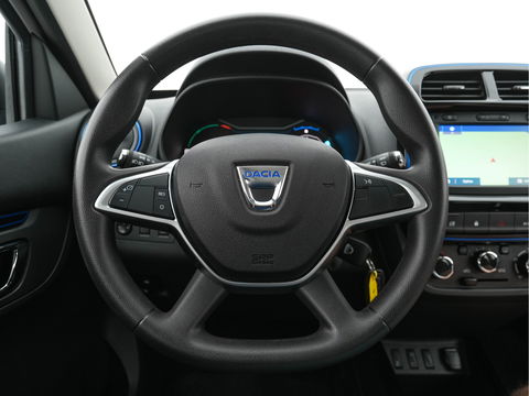 Dacia Spring Business 27 kWh Pack-Techno (INCL-BTW) Aut. *NAVI-FULLMAP | FULL-LEATHER | COMFORT-SEATS | CAMERA | DAB+ | CCS-FASTLOADER | AIRCO | PDC | CRUISE | 14''ALU*