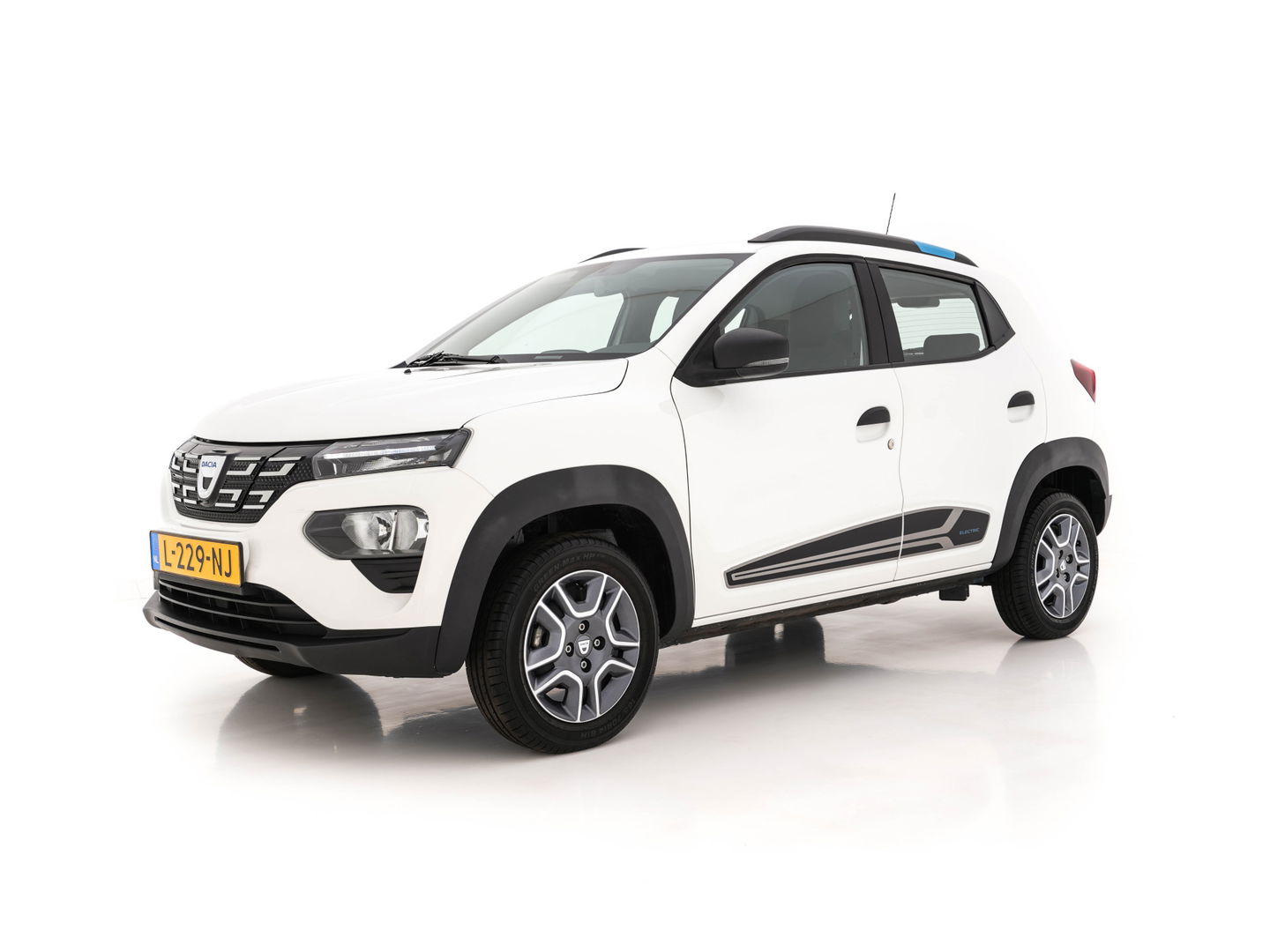 Dacia Spring Business 27 kWh Pack-Techno (INCL-BTW) Aut. *NAVI-FULLMAP | FULL-LEATHER | COMFORT-SEATS | CAMERA | DAB+ | CCS-FASTLOADER | AIRCO | PDC | CRUISE | 14''ALU*