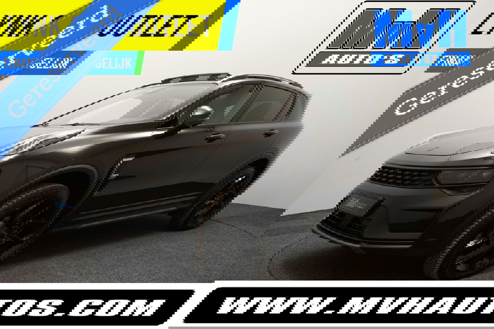 Lynk & Co 01 1.5|LEER|FULL BLACK XXL|ZWARTE.HEMEL|360ºCAM|NAP