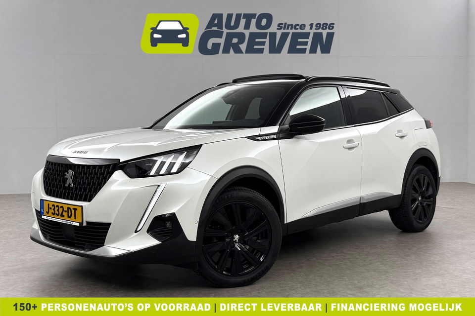 Peugeot 2008 1.2 PureTech GT-Line 360 Camera Pano Sfeerverl. LED Carplay Virtual Clima Cruise Navi 18"LMV PDC