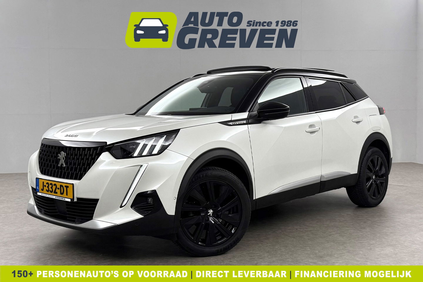Peugeot 2008 1.2 PureTech GT-Line 360 Camera Pano Sfeerverl. LED Carplay Virtual Clima Cruise Navi 18"LMV PDC