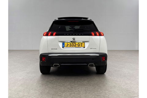 Peugeot 2008 1.2 PureTech GT-Line 360 Camera Pano Sfeerverl. LED Carplay Virtual Clima Cruise Navi 18"LMV PDC