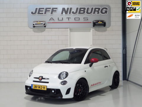 Fiat 500 1.4-16V Abarth 160PK Akrapovic Bluetooth Youngtimer Sportstoelen Airco 17"Velgen, ZEER nette auto met volledige historie!