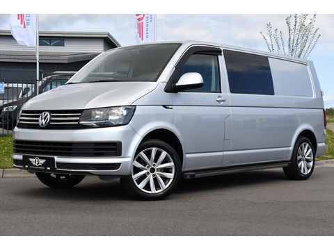 Volkswagen Transporter 2.0 TDI L2H1 DC PB Edition Cruise, Sensoren, Airco, 102PK Trekhaak, Dubbel Cabine, Uniek!