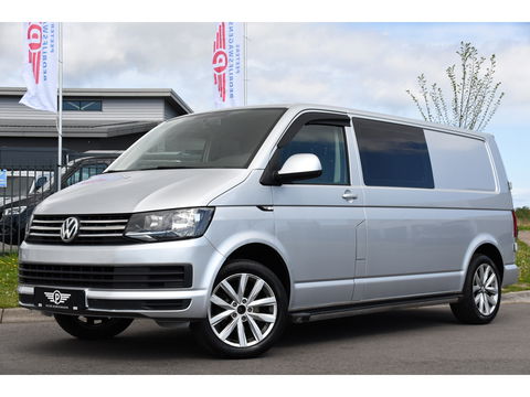 Volkswagen Transporter 2.0 TDI L2H1 DC PB Edition Cruise, Sensoren, Airco, 102PK Trekhaak, Dubbel Cabine, Uniek!