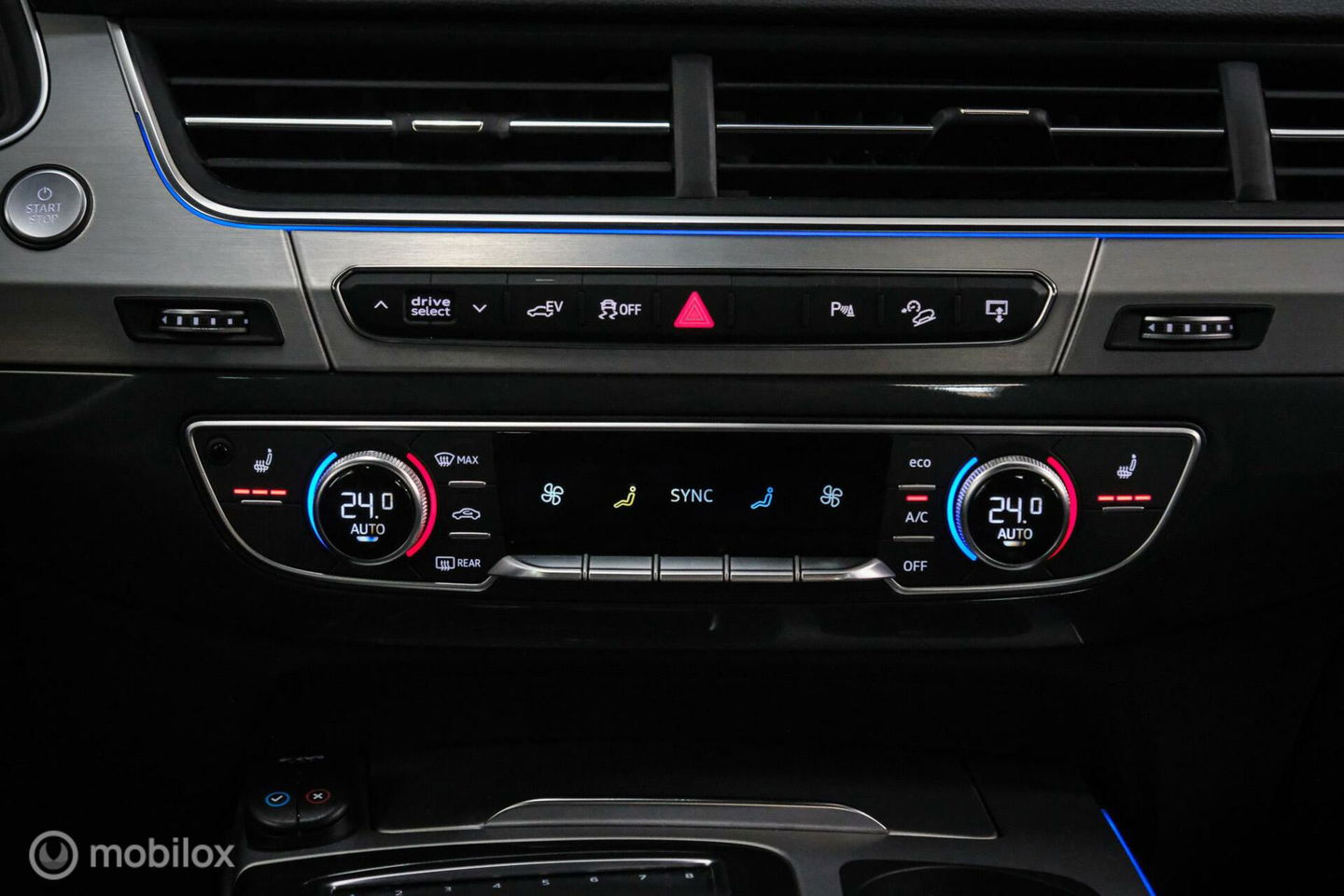 Audi Q7 3.0 TDI e-tron quattro S-Line 373 pk | Luchtvering | Rijklaarprijs | Daytona Grijs | Plug in hybrid | NL auto NAP |